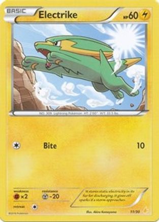 Image of Electrike (28) 028  XY Trainer Kit Pikachu Libre & Suicune - Common