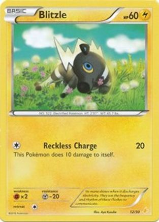 Image of Blitzle (26) 026  XY Trainer Kit Pikachu Libre & Suicune - Common