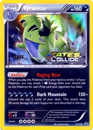 Image of Tyranitar XY130  - Holofoil XY Promos - Promo