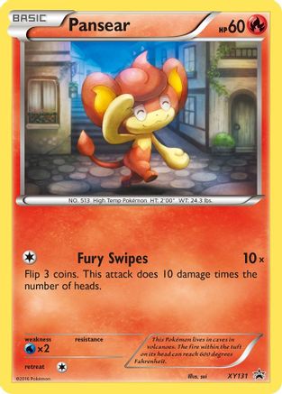 Image of Pansear XY131  - Holofoil XY Promos - Promo