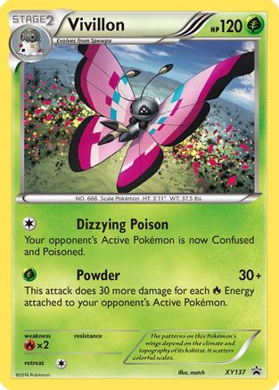 Image of Vivillon XY137  - Holofoil XY Promos - Promo