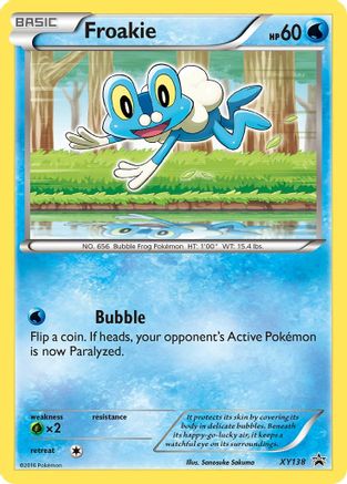 Image of Froakie XY138  - Holofoil XY Promos - Promo
