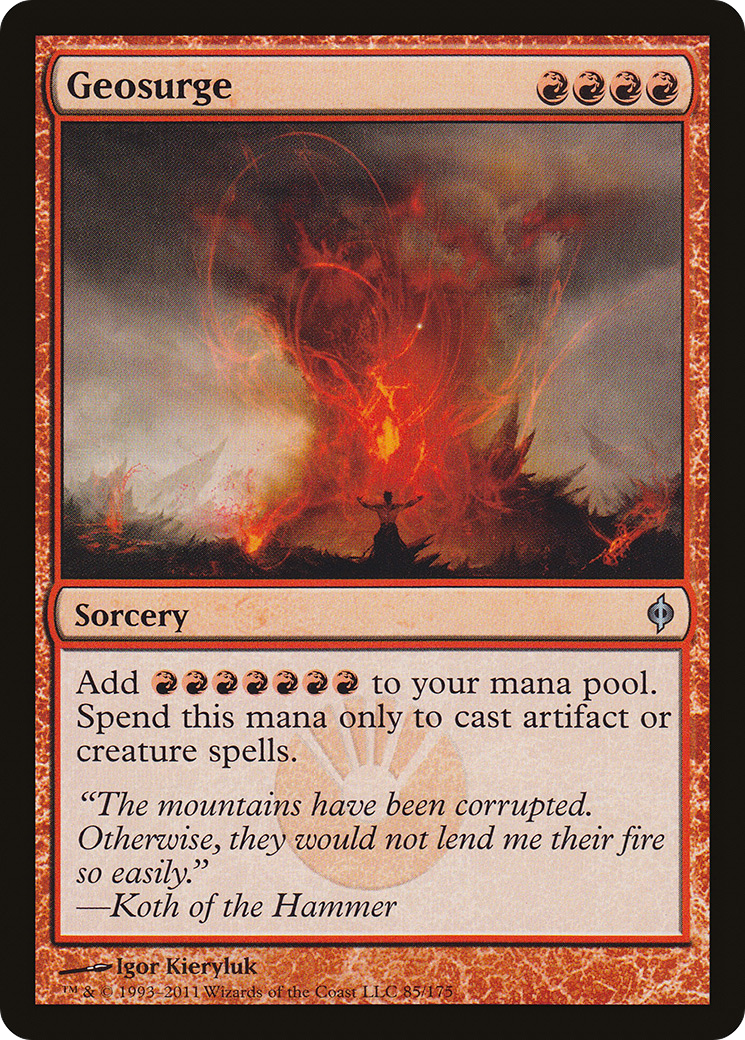Image of Geosurge (NPH-085) - New Phyrexia Foil