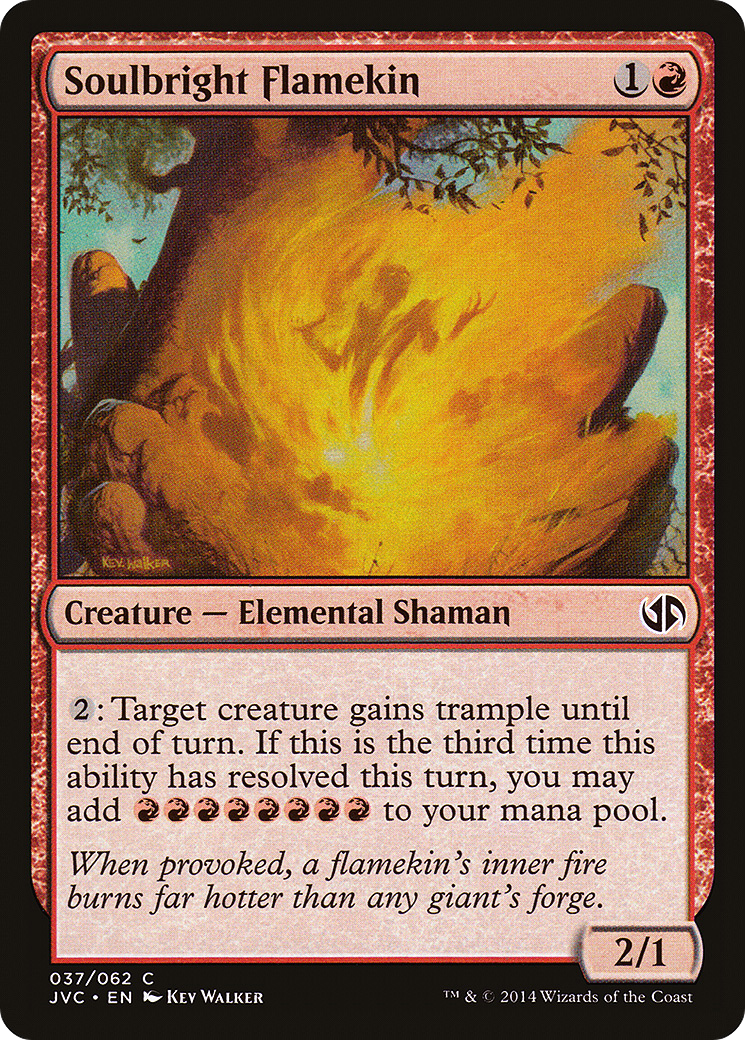 Image of Soulbright Flamekin (DD3-) - Duel Decks Anthology: Jace vs. Chandra