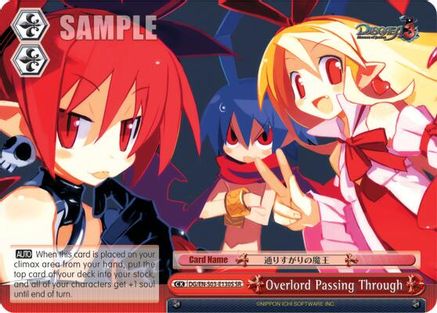 Image of Overlord Passing Through (SR) (DG/EN-S03-E130S SR) - Disgaea