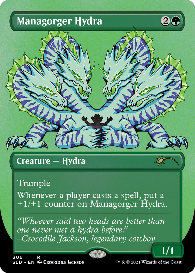 Image of Managorger Hydra (SLD-306) - Secret Lair Drop (Borderless)