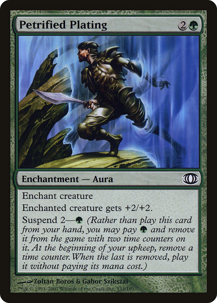 Image of Petrified Plating (FUT-133) - Future Sight Foil