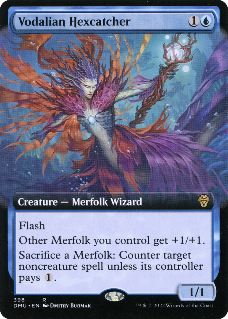 Image of Vodalian Hexcatcher (Extended Art) (DMU-398) - Dominaria United: (Extended Art) Foil