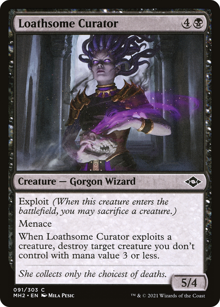 Image of Loathsome Curator (MH2-091) - Modern Horizons 2 Foil