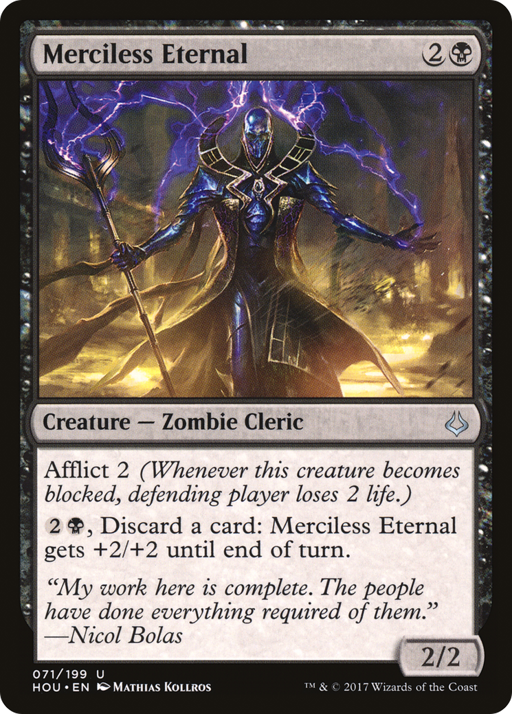 Image of Merciless Eternal (HOU-071) - Hour of Devastation