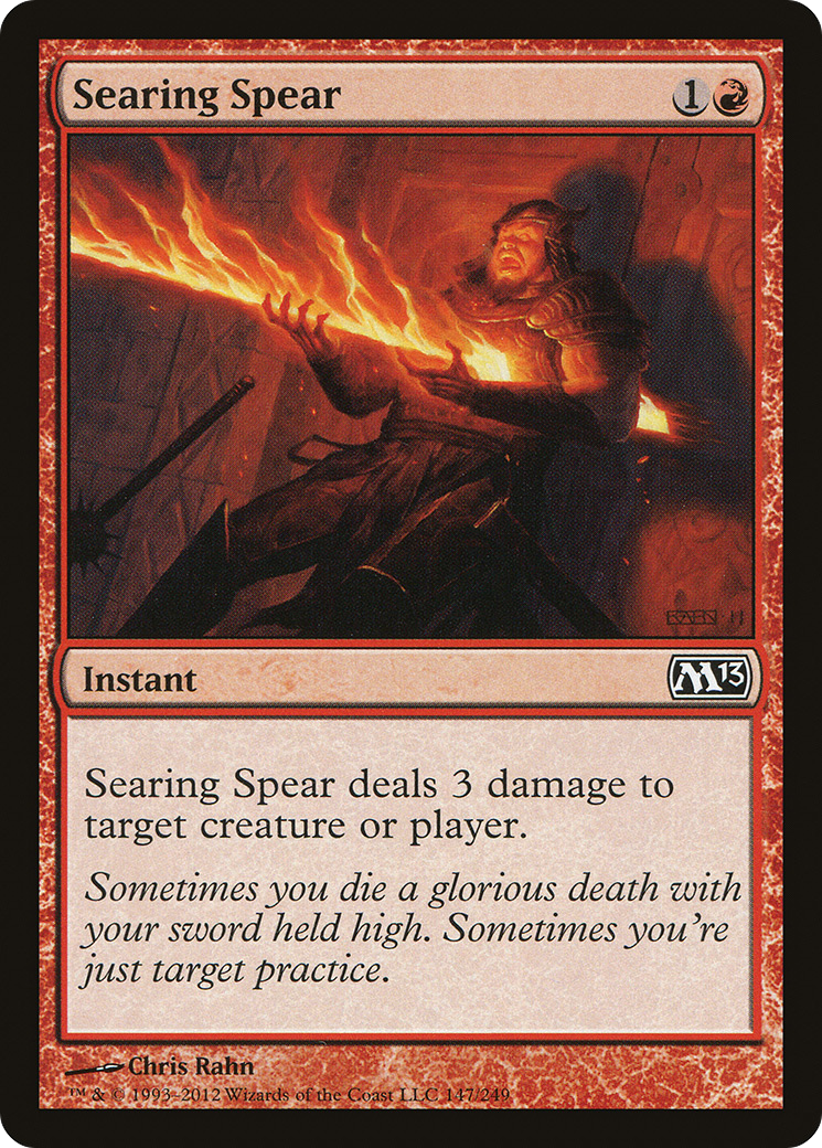 Image of Searing Spear (M13-147) - Magic 2013