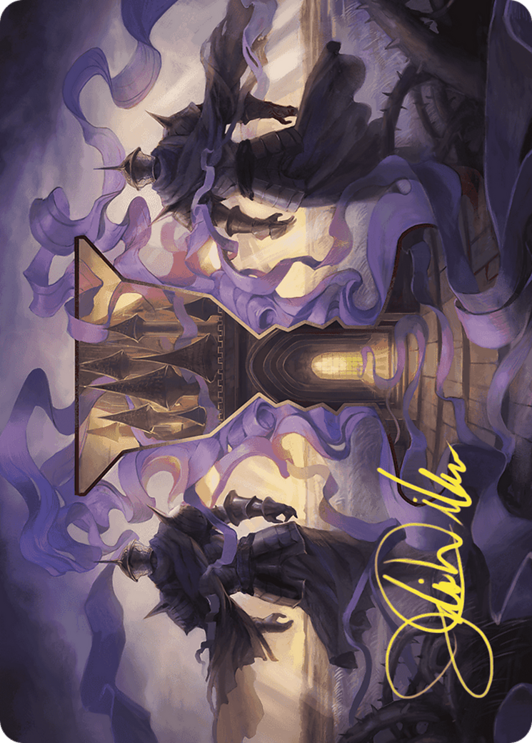 Image of Court of Locthwain // Court of Locthwain (AWOE-053) - Wilds of Eldraine Art Series (Borderless) Foil