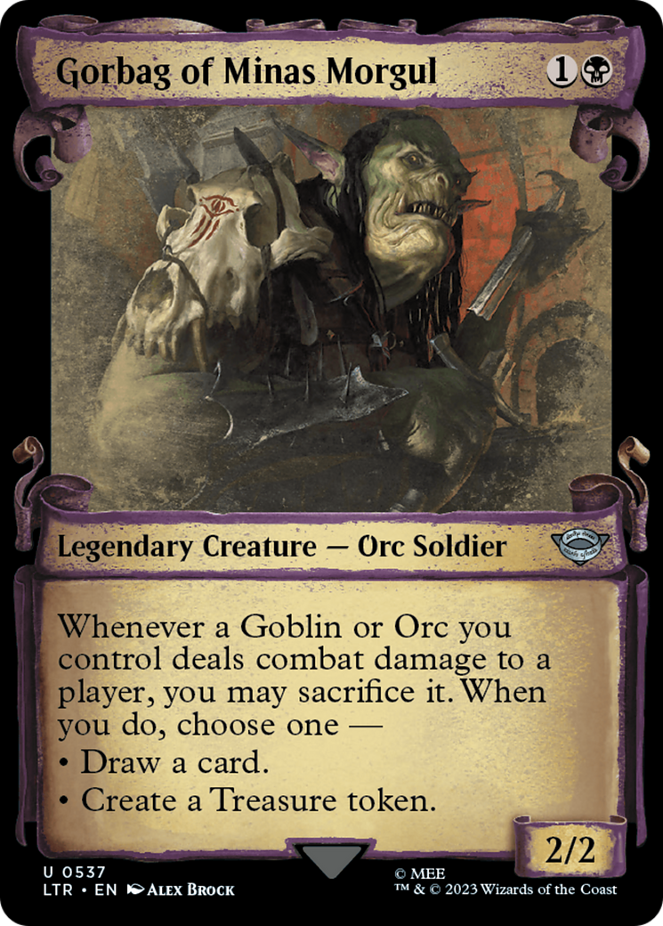 Image of Gorbag of Minas Morgul (Showcase Scrolls) (LTR-537) - The Lord of the Rings: Tales of Middle-earth: (Showcase)