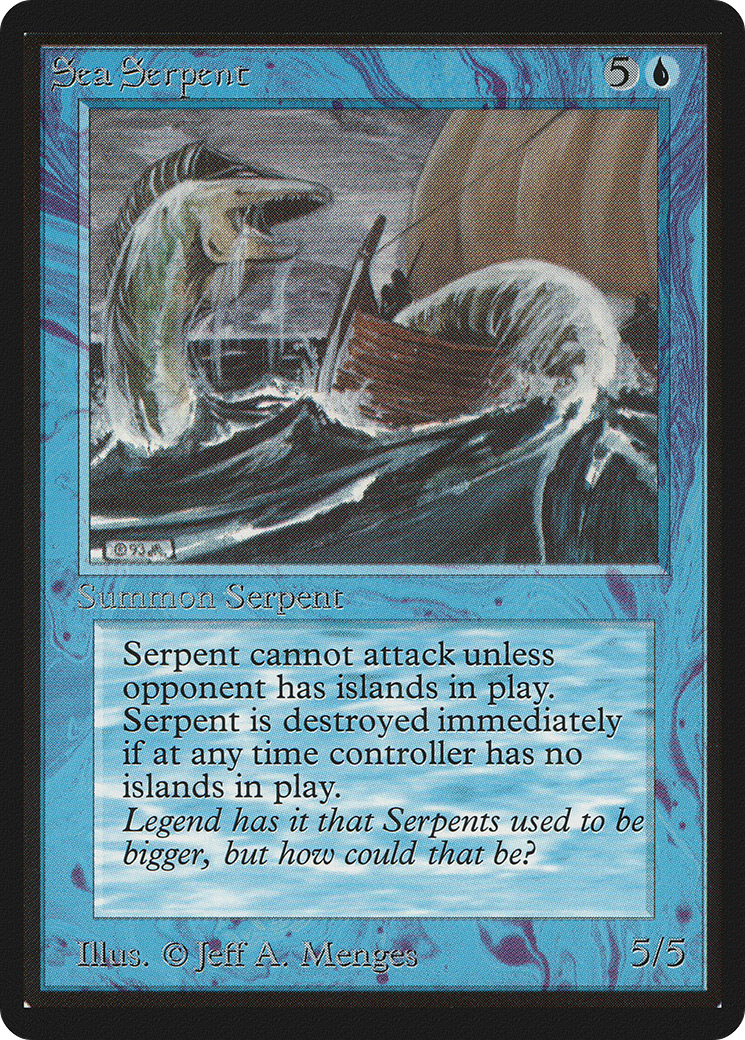Image of Sea Serpent (LEB-) - Limited Edition Beta