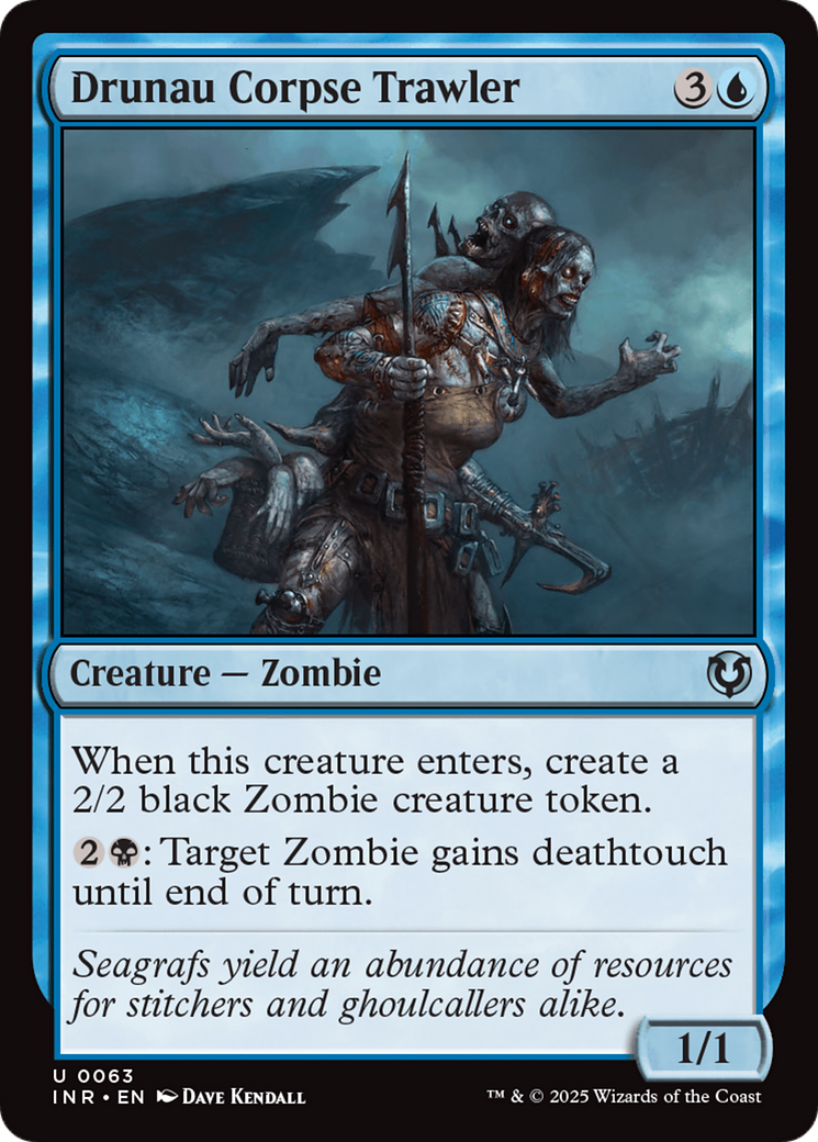 Image of Drunau Corpse Trawler (INR-063) - Innistrad Remastered