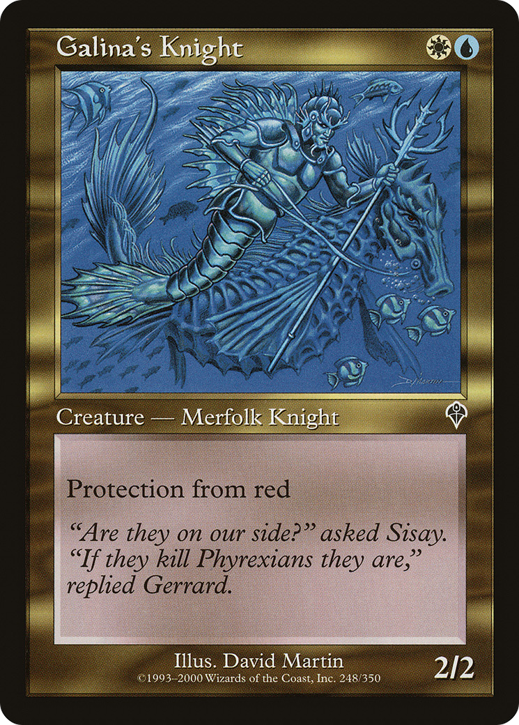 Image of Galina's Knight (INV-248) - Invasion