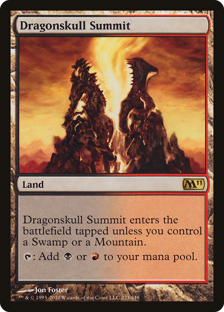 Image of Dragonskull Summit (M11-223) - Magic 2011 Foil