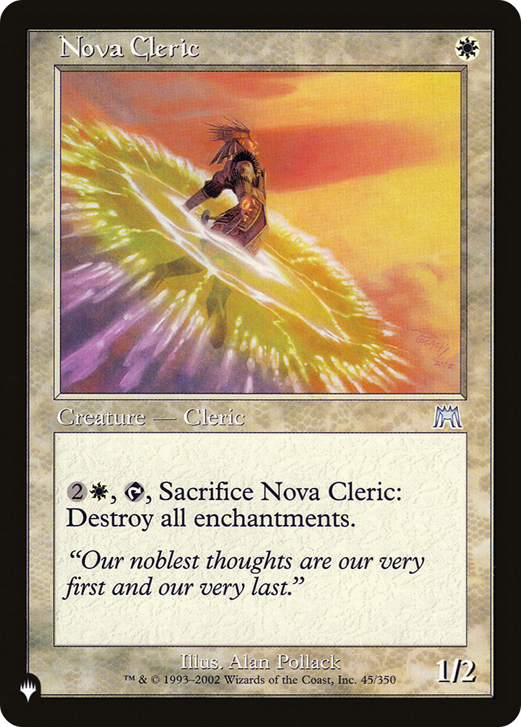 Image of Nova Cleric (LIST-ONS-45) - The List