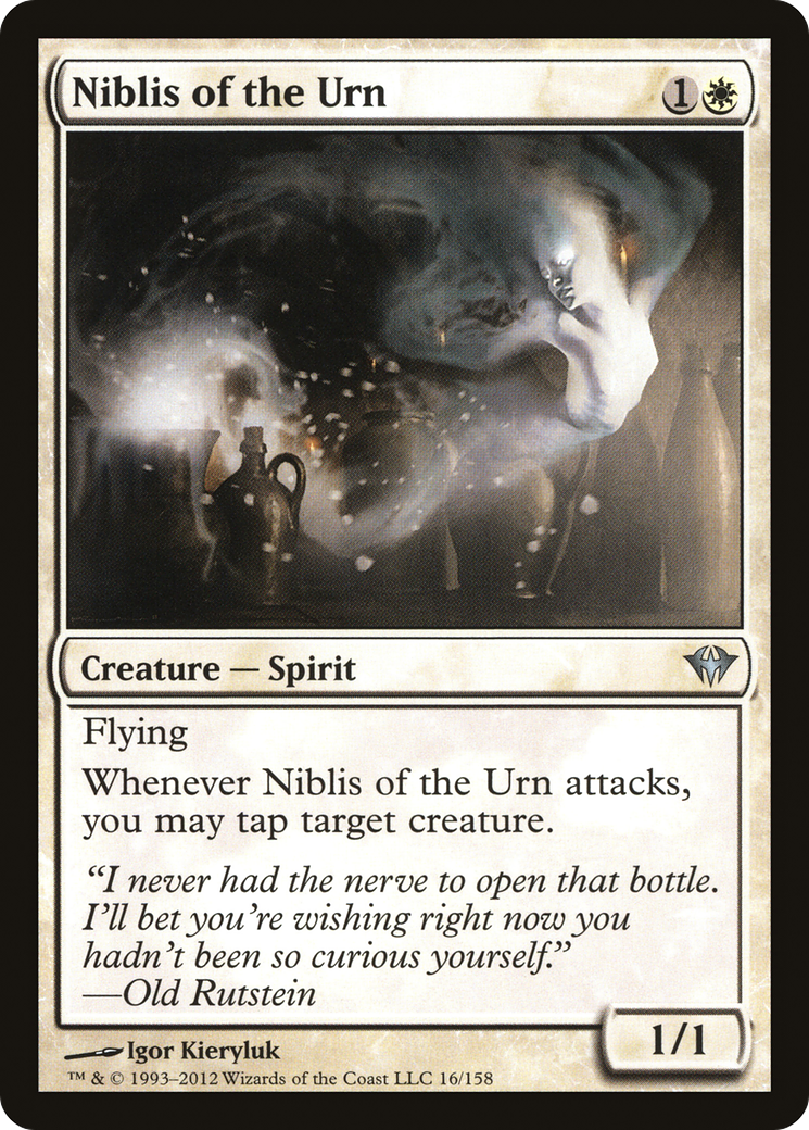Image of Niblis of the Urn (DKA-016) - Dark Ascension Foil