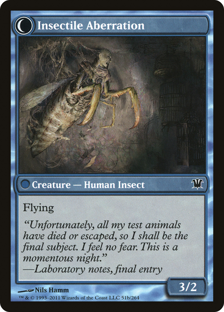 Image of Delver of Secrets (ISD-051) - Innistrad: (Double Faced Transform) Foil