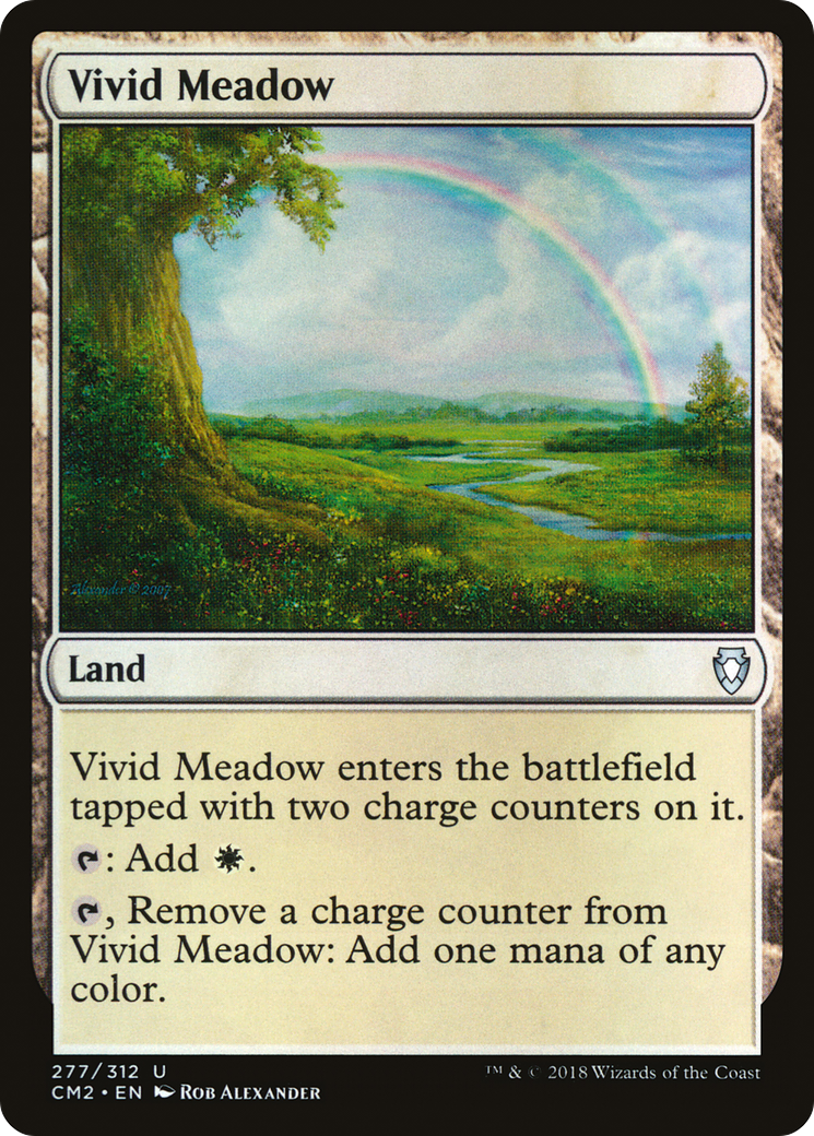 Image of Vivid Meadow (CM2-277) - Commander Anthology Volume II