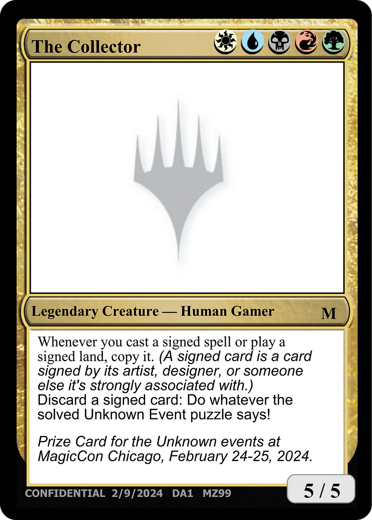 Image of The Collector (UNK-MZ99) - Unknown Event