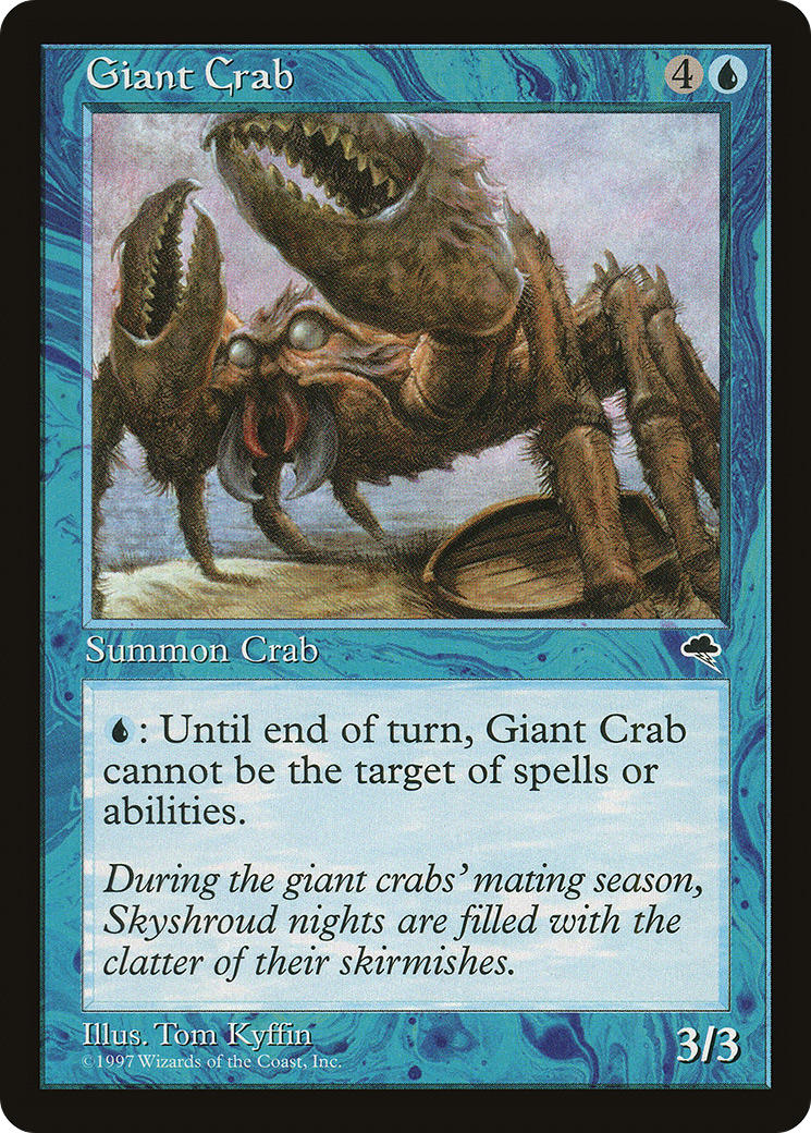 Image of Giant Crab (TMP-066) - Tempest