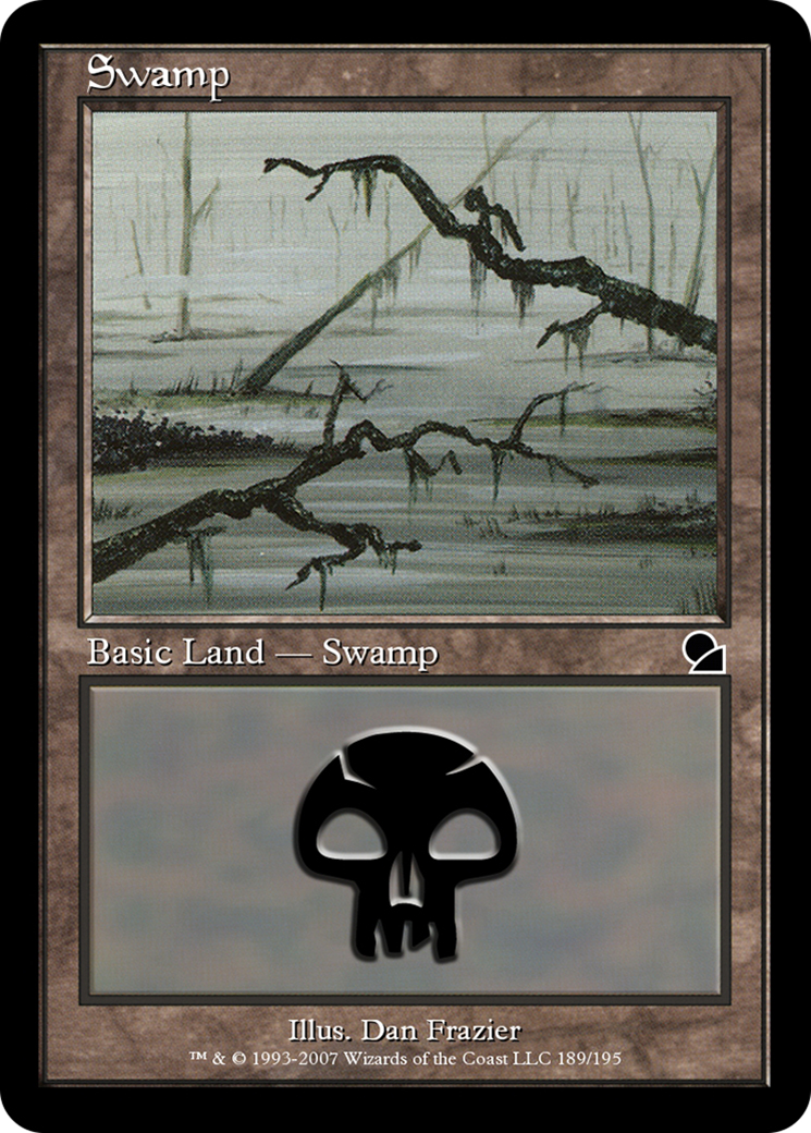 Image of Swamp (ME1-189) - Masters Edition Foil