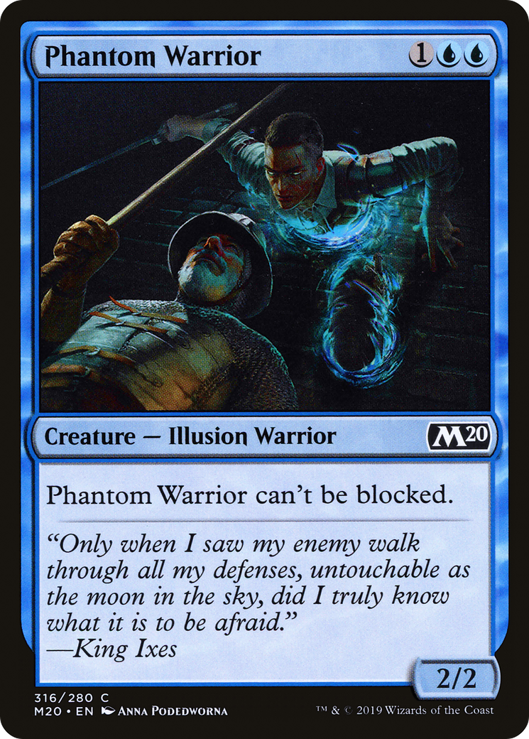 Image of Phantom Warrior (M20-316) - Core Set 2020