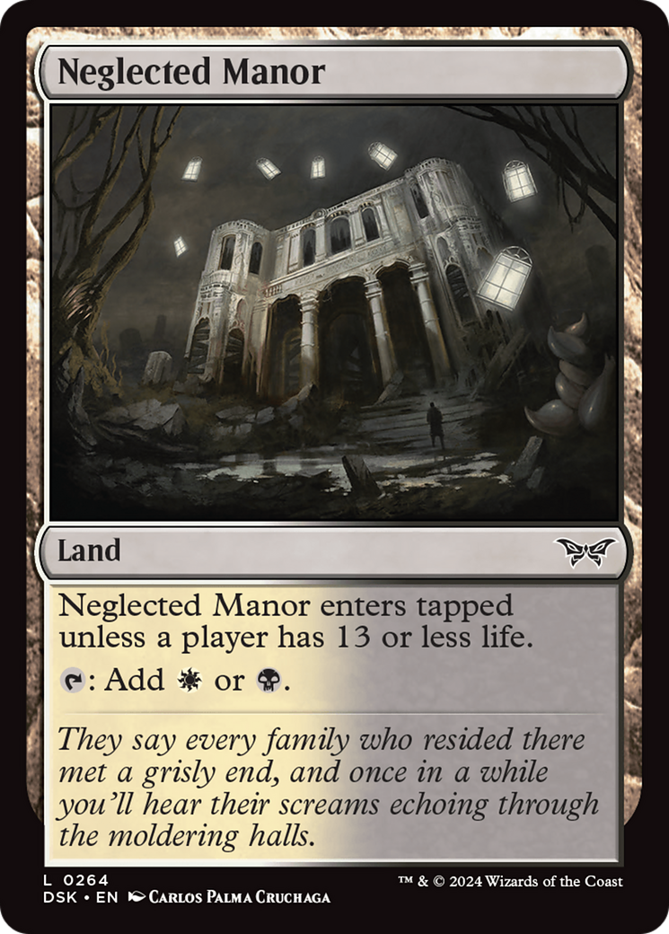 Image of Neglected Manor (DSK-264) - Duskmourn: House of Horror