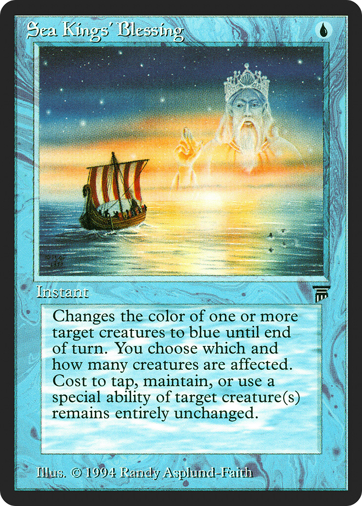 Image of Sea Kings' Blessing (LEG-) - Legends