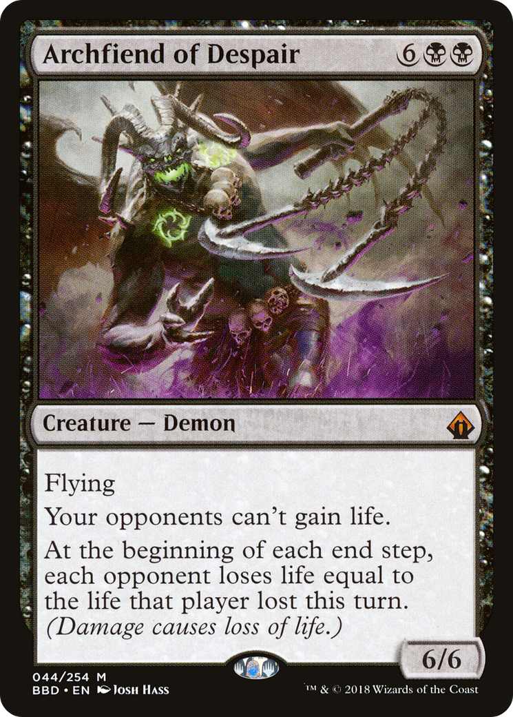 Image of Archfiend of Despair (BBD-044) - Battlebond Foil