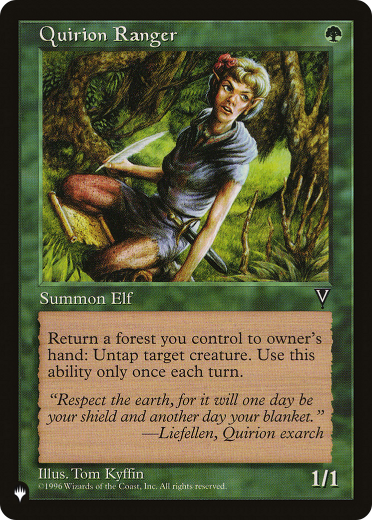Image of Quirion Ranger (LIST-VIS-117) - The List