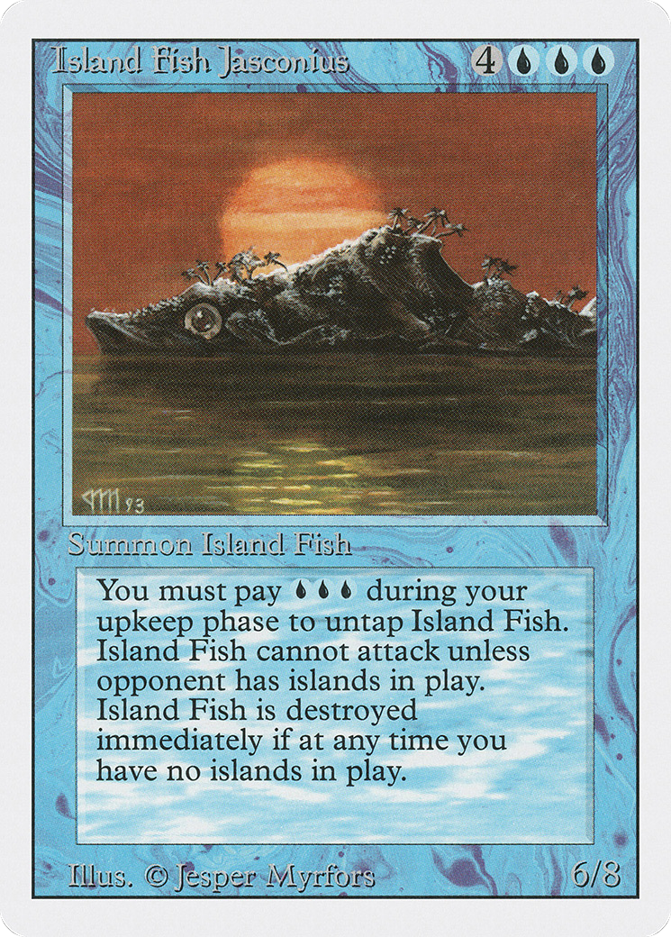 Image of Island Fish Jasconius (3ED-) - Revised Edition