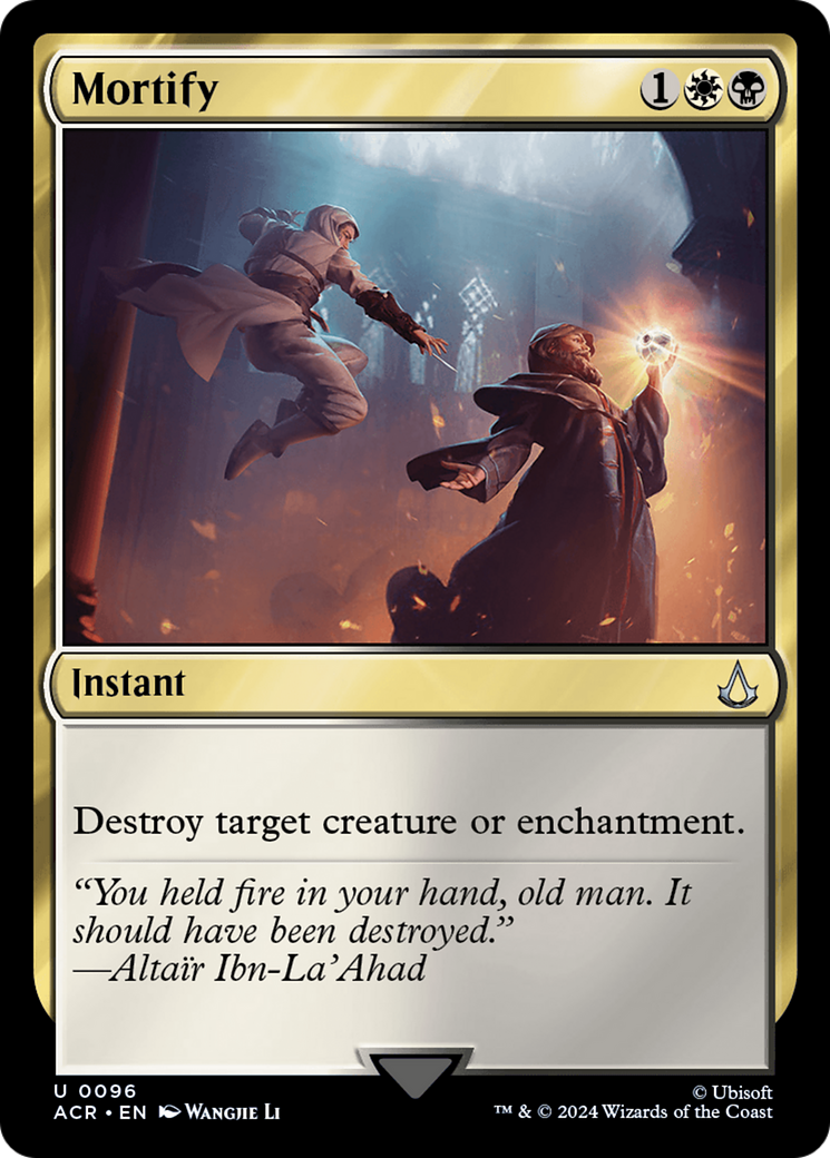 Image of Mortify (ACR-096) - Assassin's Creed Foil