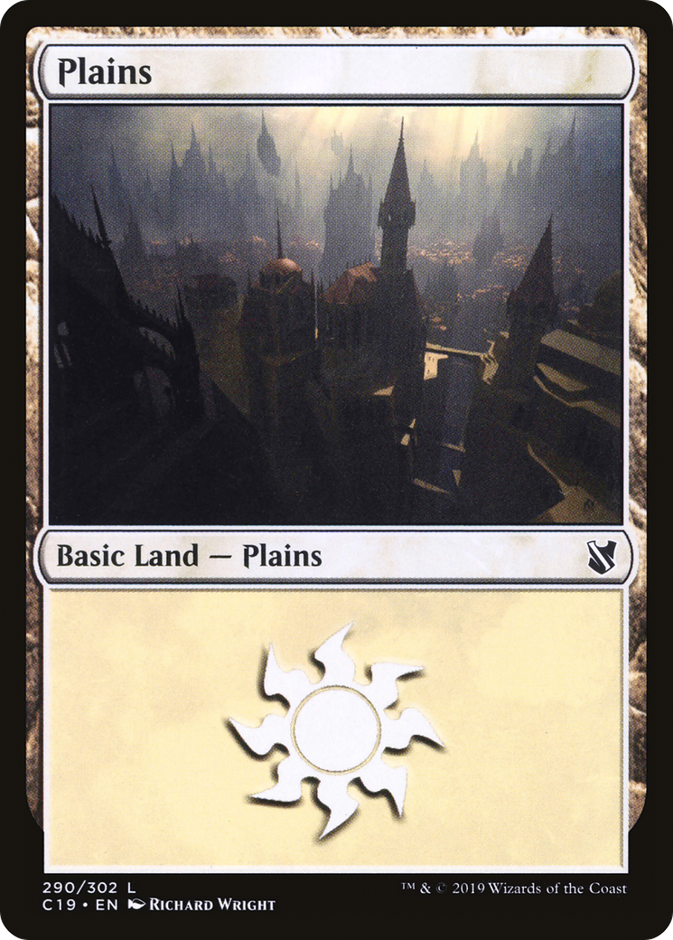 Image of Plains (290) (C19-290) - Commander 2019