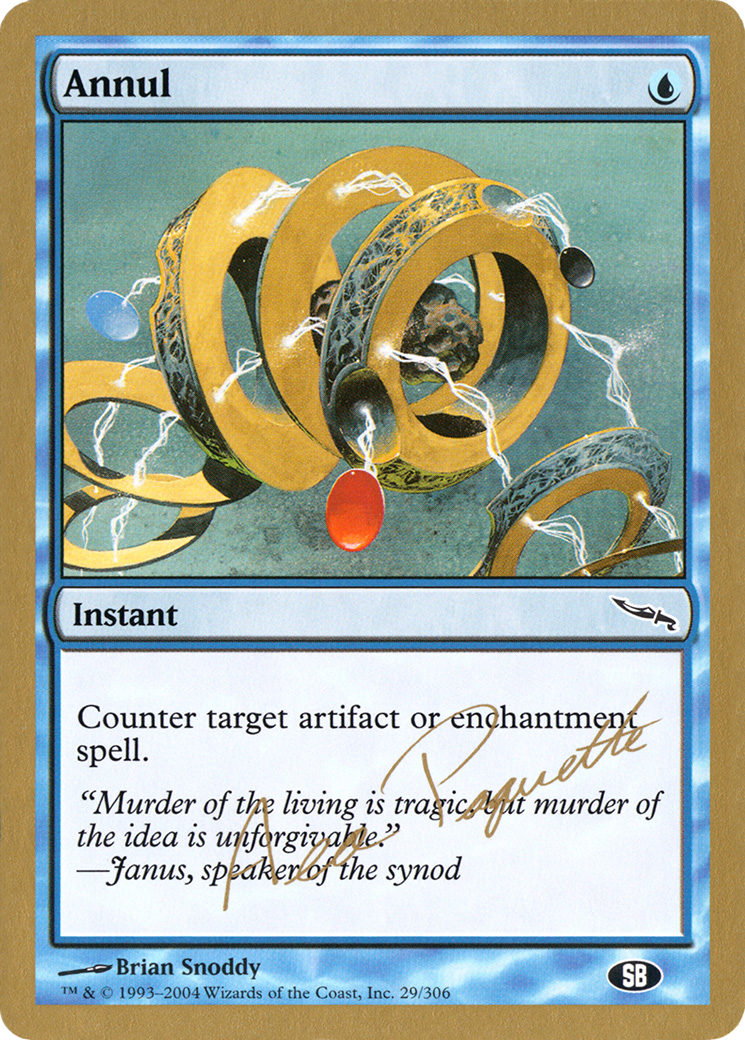 Image of Annul - 2004 Aeo Paquette (MRD) (SB) (WCD-AP29SB) - World Championship Decks 2004