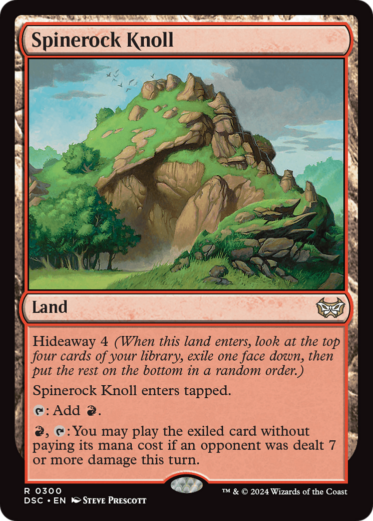 Image of Spinerock Knoll (DSC-300) - Duskmourn: House of Horror Commander