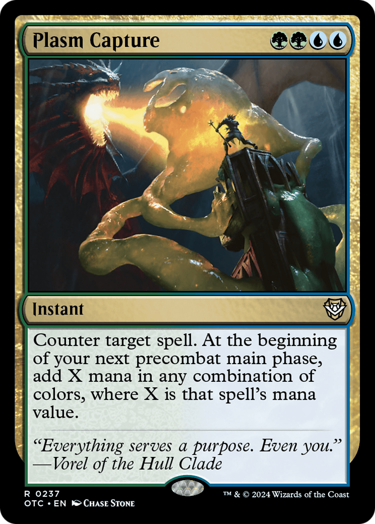 Image of Plasm Capture (OTC-237) - Outlaws of Thunder Junction Commander