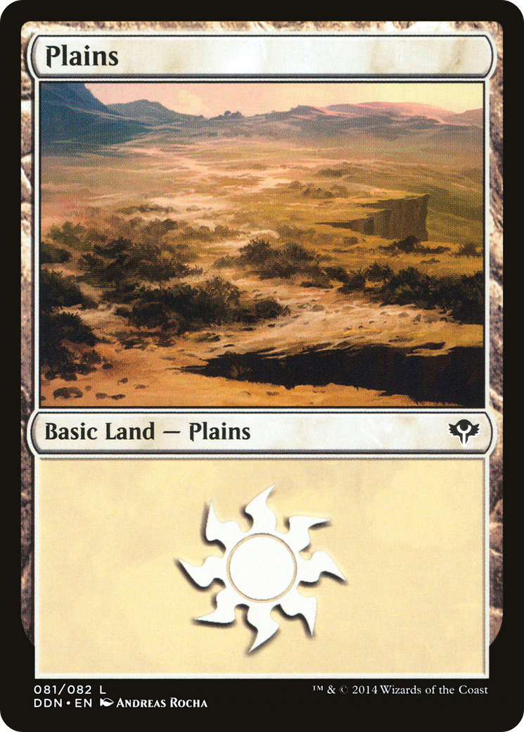 Image of Plains (081) (DDN-081) - Duel Decks: Speed vs. Cunning