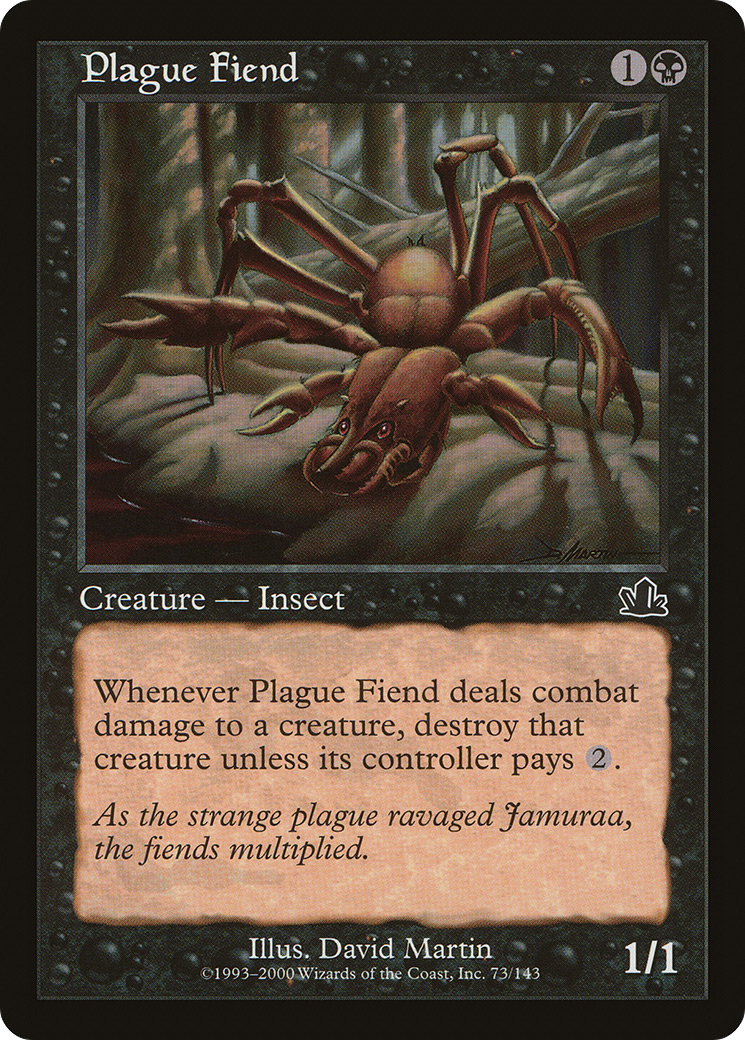 Image of Plague Fiend (PCY-073) - Prophecy Foil