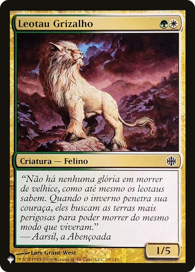 Image of Grizzled Leotau (LIST-ARB-69) - The List