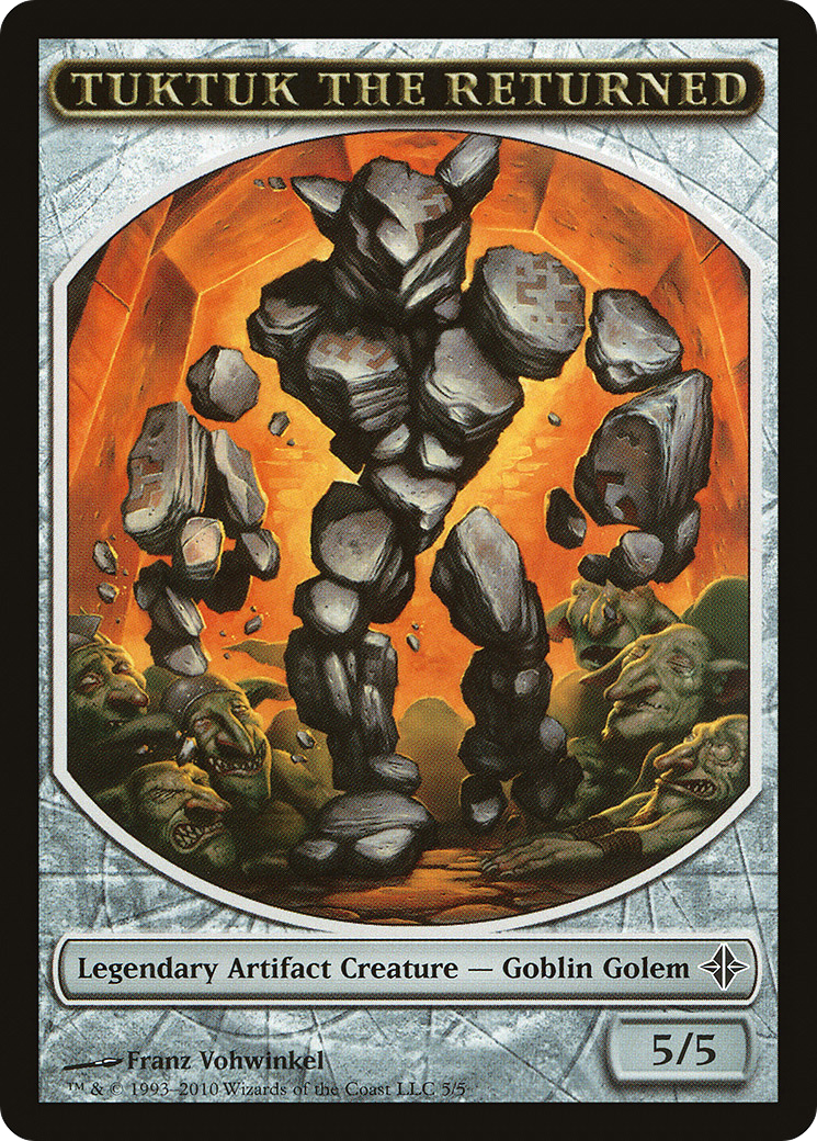 Image of Tuktuk the Returned Token (ROE-005) - Rise of the Eldrazi Tokens