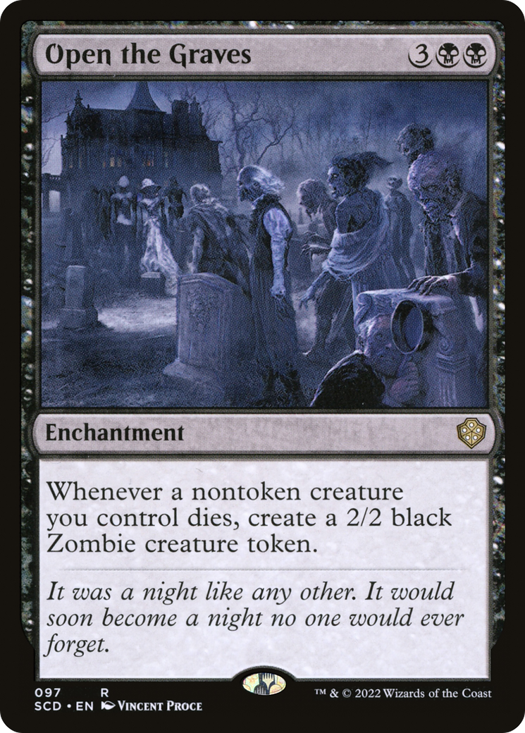 Image of Open the Graves (SCD-097) - Starter Commander Decks