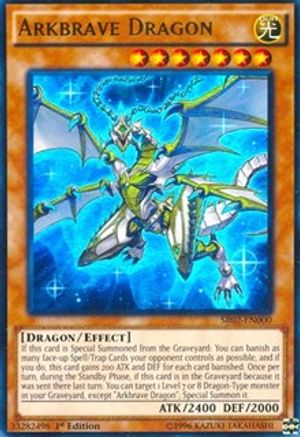 Image of Arkbrave Dragon (SR02-EN000) - Structure Deck: Rise of the True Dragons 1st Edition