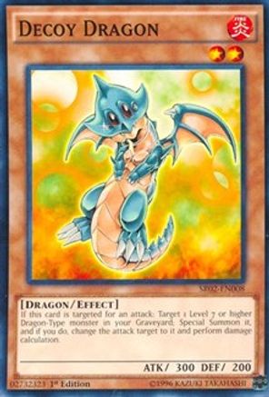 Image of Decoy Dragon (SR02-EN008) - Structure Deck: Rise of the True Dragons 1st Edition