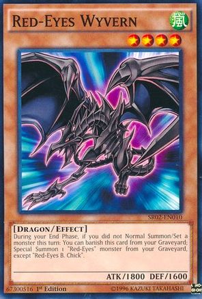 Image of Red-Eyes Wyvern (SR02-EN010) - Structure Deck: Rise of the True Dragons 1st Edition