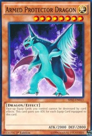 Image of Armed Protector Dragon (SR02-EN013) - Structure Deck: Rise of the True Dragons 1st Edition