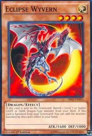 Image of Eclipse Wyvern (SR02-EN015) - Structure Deck: Rise of the True Dragons 1st Edition