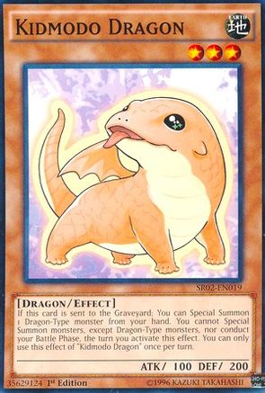 Image of Kidmodo Dragon (SR02-EN019) - Structure Deck: Rise of the True Dragons 1st Edition